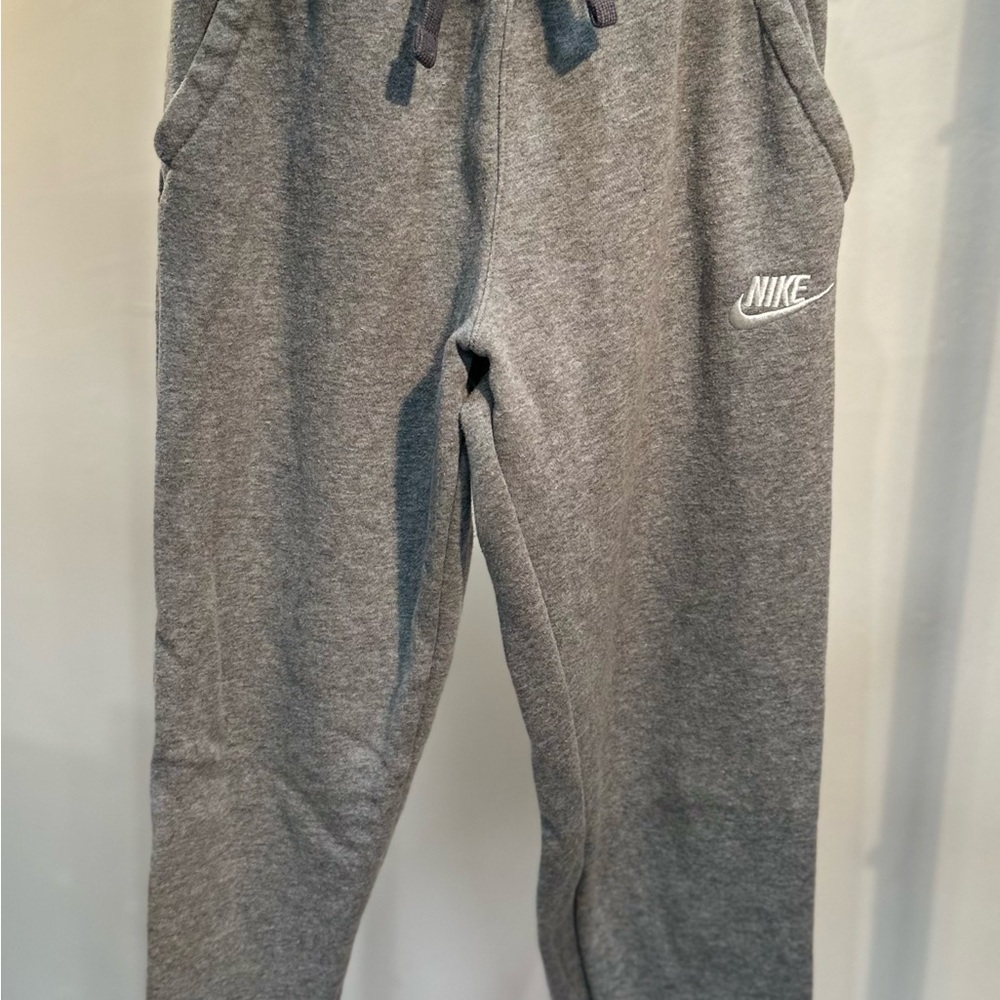 Nike Youth Charcoal Gray Sweatpants
